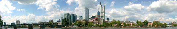 Panorama aus Frankfurt